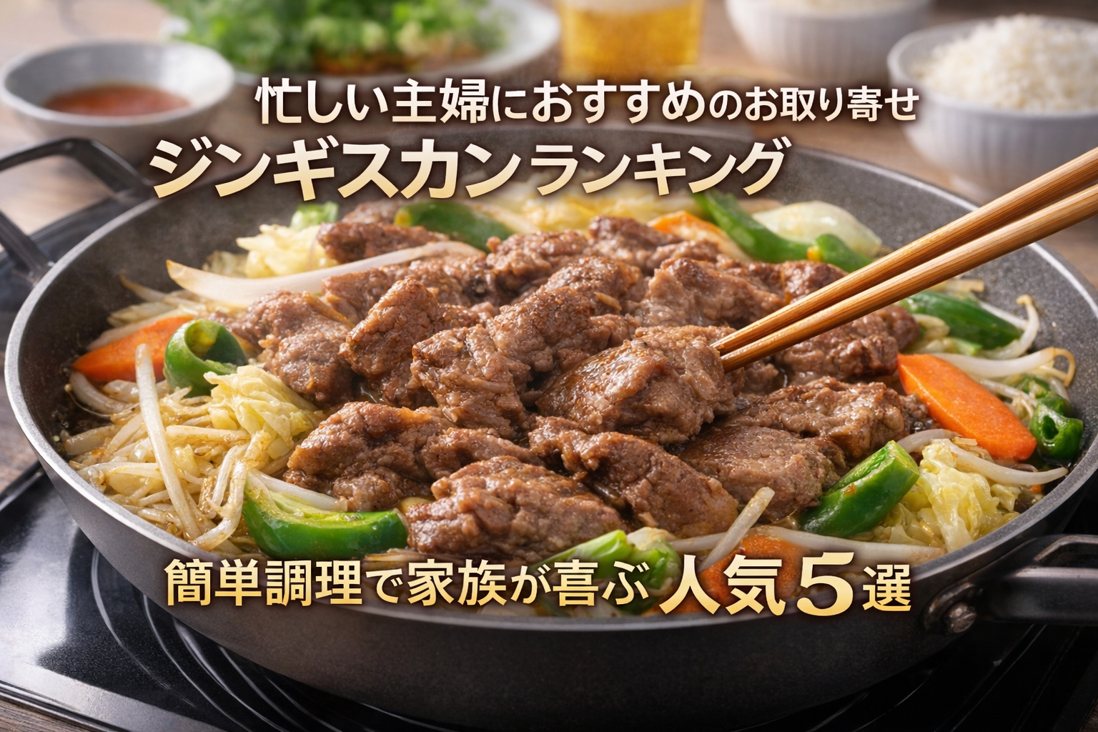 忙しい主婦におすすめのお取り寄せジンギスカンランキング｜簡単調理で家族が喜ぶ人気5選