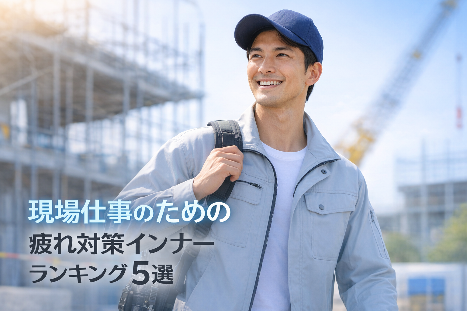 現場仕事の疲れ対策インナーおすすめランキング5選｜リライブシャツが選ばれる理由とは