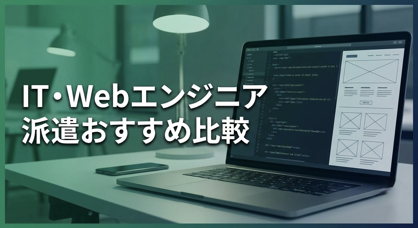 IT・Webエンジニア派遣おすすめ比較