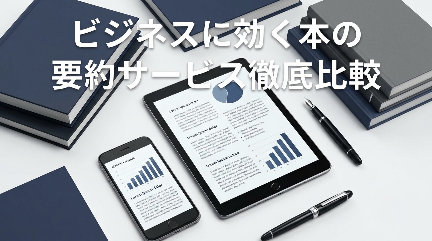 ビジネスに効く本の要約サービス徹底比較